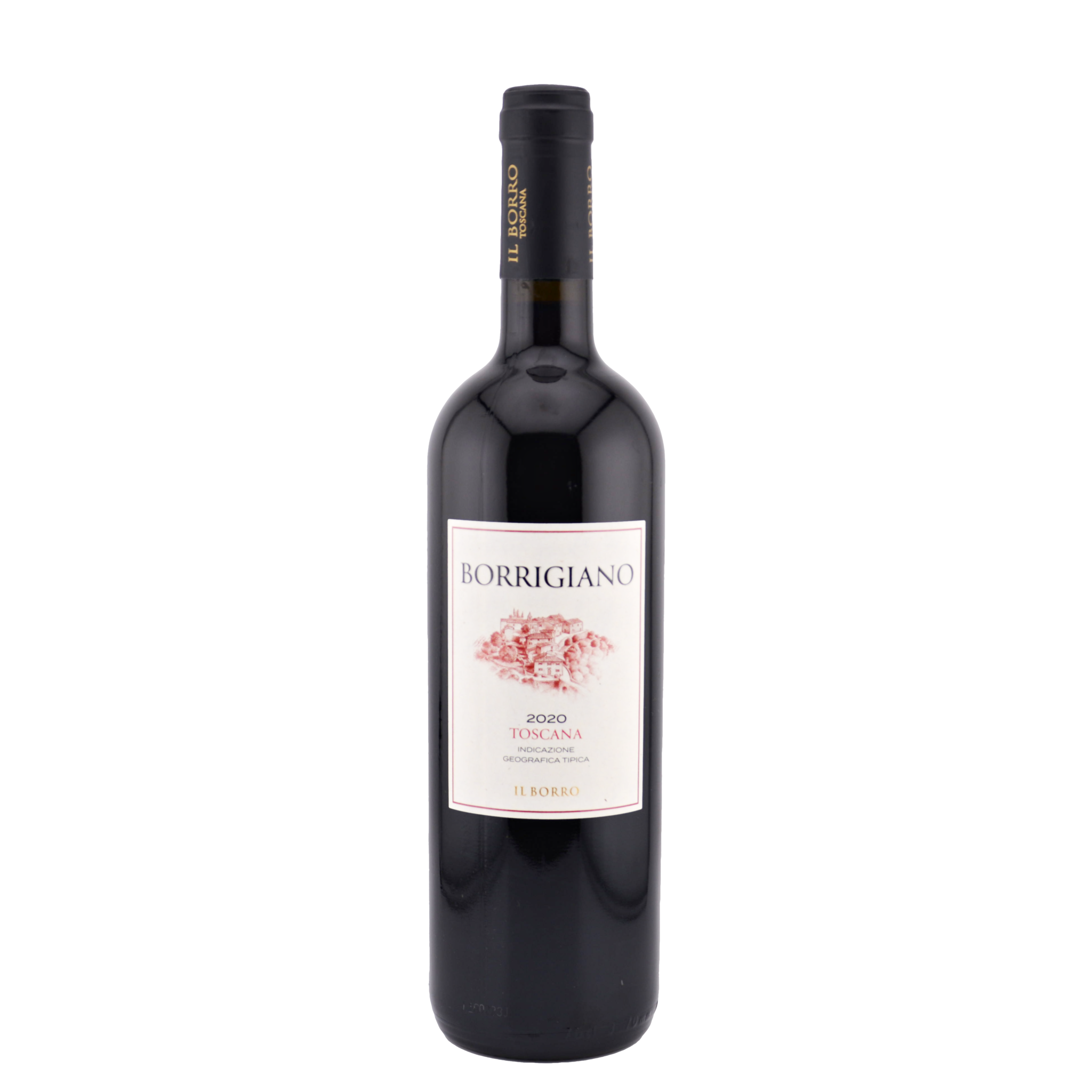 IL BORRO 'BORRIGIANO' ORGANIC TOSCANA ROSSO SANGIOVESE/CABERNET BLEND 750ML  - Grapes & Grains