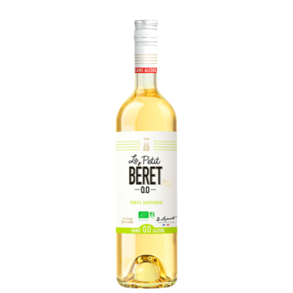 Le PETIT BÉRET 'BIO PROFIL' SAUVIGNON BLANC NON-ALCOHOLIC WHITE WINE 750ML