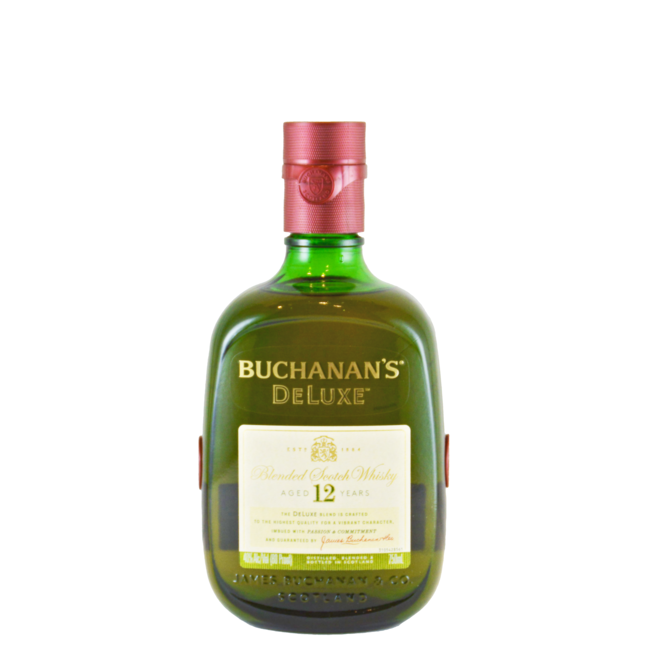 BUCHANAN'S 12YR DELUXE BLENDED SCOTCH WHISKY GLASGOW 750ML - Grapes ...