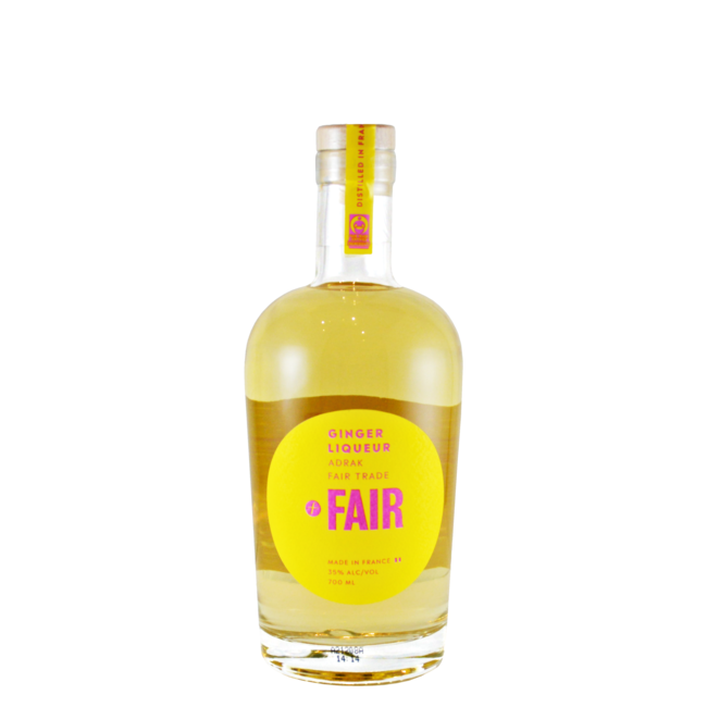 FAIR ORGANIC GINGER LIQUEUR ADRAK FAIR TRADE FRANCE 700ML