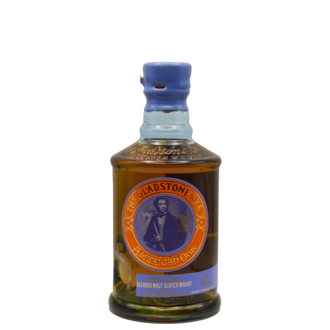 The GLADSTONE AXE 'The BLACK AXE' BLENDED MALT PEATED SCOTCH WHISKY 750ML