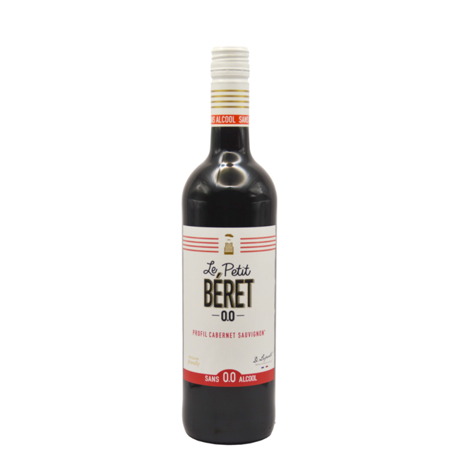 Le PETIT BÉRET 'PROFIL' CABERNET SAUVIGNON NON-ALCOHOLIC RED WINE 750ML