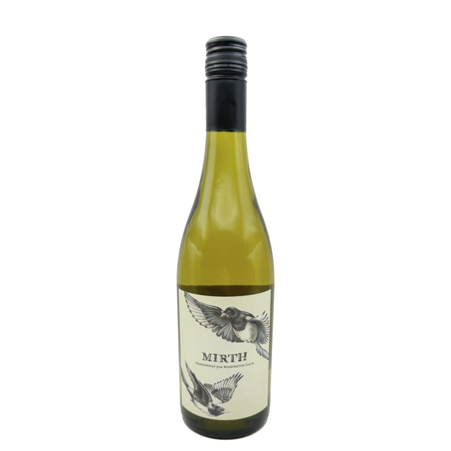 CORVIDAE 'MIRTH' CHARDONNAY WASHINGTON DRY WHITE 750ML