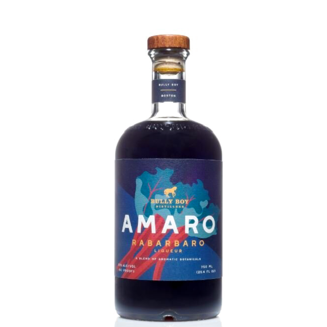 BULLY BOY RABARBARO AMARO RHUBARB ROOT LIQUEUR 750ML