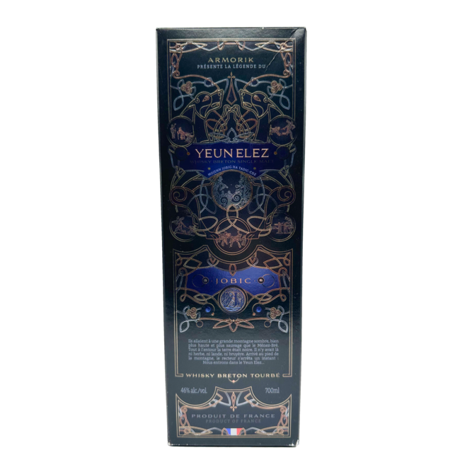 ARMORIK 'YEUN ELEZ' PEATED SINGLE MALT WHISKY BRETON FRANCE 700ML