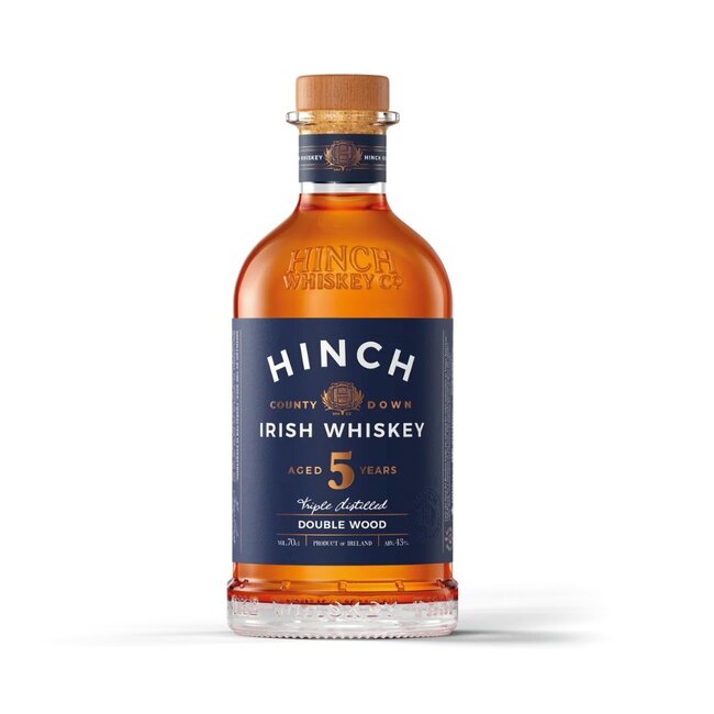 HINCH 5YR IRISH WHISKEY 'DOUBLE WOOD' COUNTY DOWN 750ML