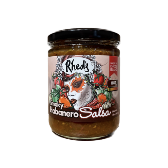 RHED'S SMOKY HABANERO SALSA 16OZ