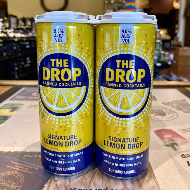 THE DROP SIGNATURE LEMON DROP MARTINI COCKTAIL 4PK