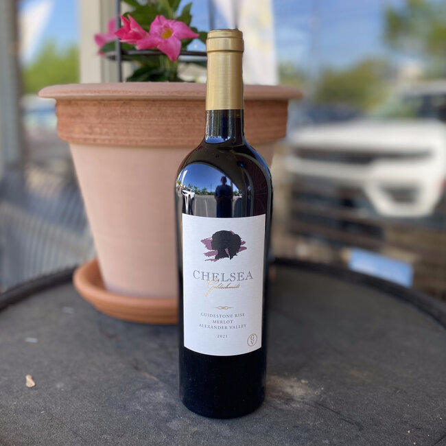 'CHELSEA' GOLDSCHMIDT MERLOT 2021 GUIDESTONE RISE ALEXANDER VALLEY 750ML
