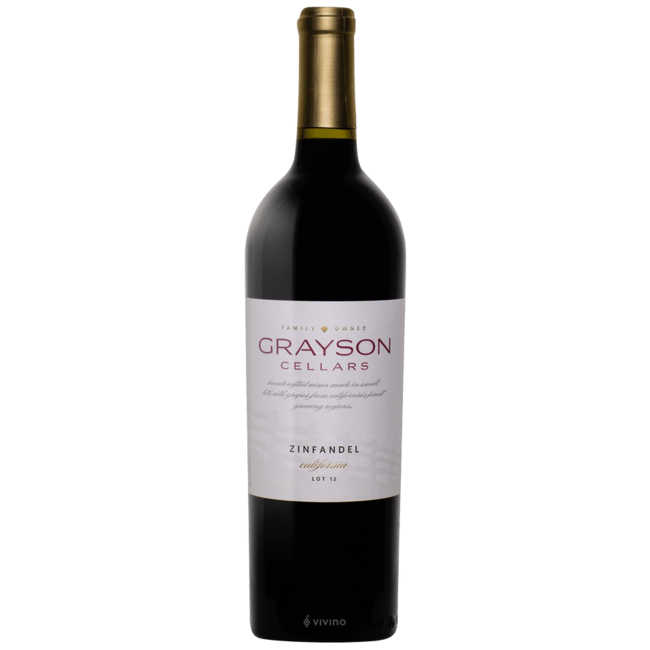 GRAYSON ZINFANDEL 'LOT 12' CALIFORNIA 750ML