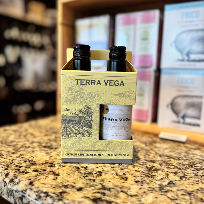 TERRA VEGA SAUVIGNON BLANC 187ML MINI BOTTLE 4PK