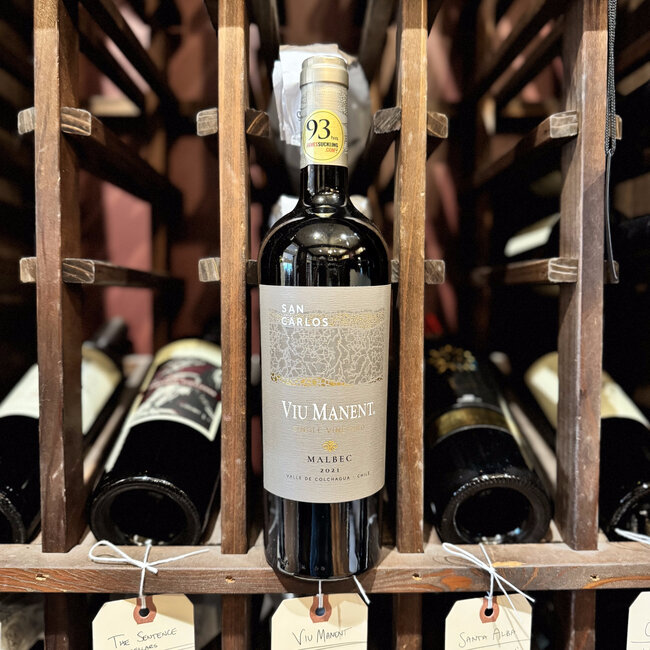 VIU MANENT 'SAN CARLOS' MALBEC 2021 SINGLE VINEYARD COLCHAGUA 750ML