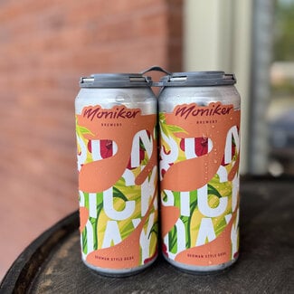 MONIKER 'SUN SICK DAY' GERMAN STYLE GOSE SOUR ALE 4PK