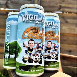 VIGILANT WHO'S YOUR CADDY GOLDEN ALE 4PK