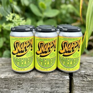 TWELVE PERCENT SNAPPY LIMELIGHT LIME LAGER 4PK