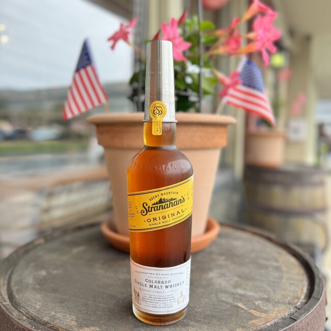 STRANAHAN'S ORIGINAL SINGLE MALT WHISKEY COLORADO SMALL BATCH 750ML