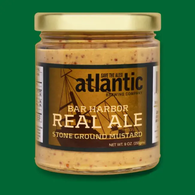 RAYE'S "ATLANTIC BH REAL ALE" MUSTARD 9OZ