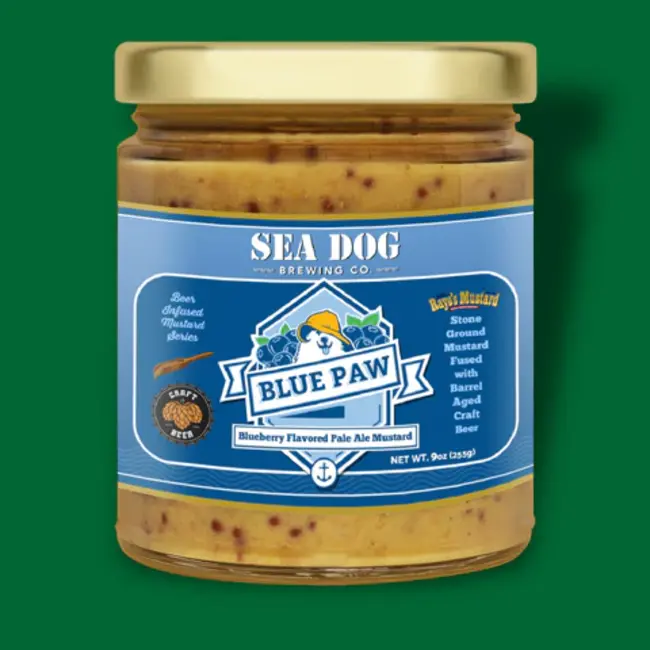 RAYE'S "SEA DOG BLUE PAW BLUEBERRY" MUSTARD