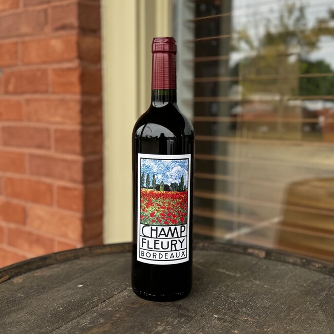 CHAMP FLEURY RED BORDEAUX ROUGE Le PAVILLON 750ML