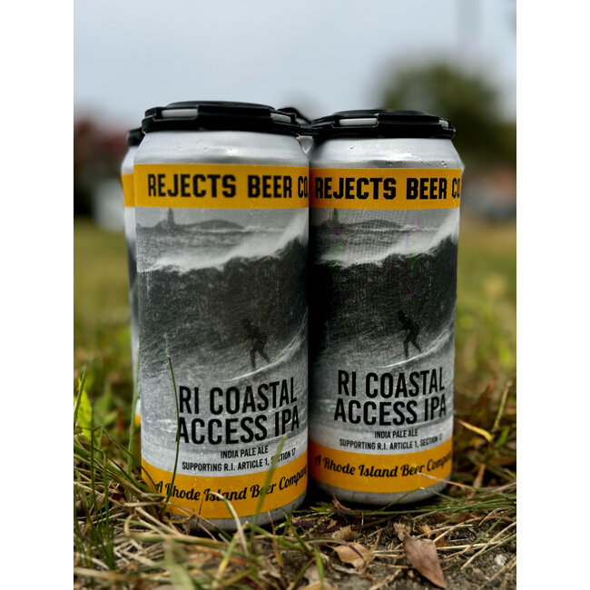 REJECTS BEER CO. RI COASTAL ACCESS IPA 4PK