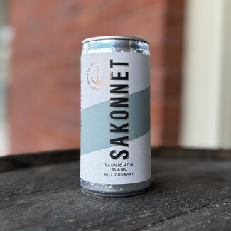 SAKONNET SAUVIGNON BLANC HILL COUNTRY CANNED WINE 200ML