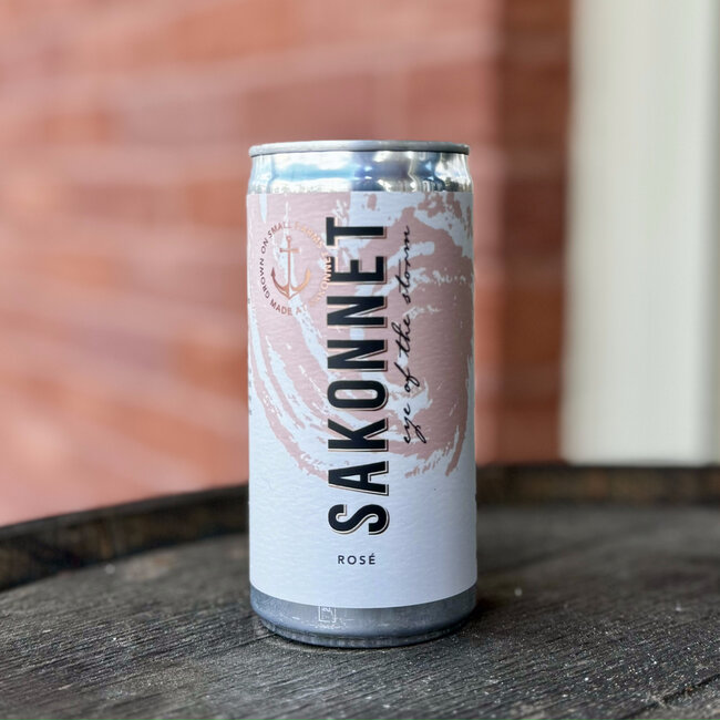 SAKONNET ROSÉ 'EYE of the STORM' LOCAL CANNED WINE 200ML
