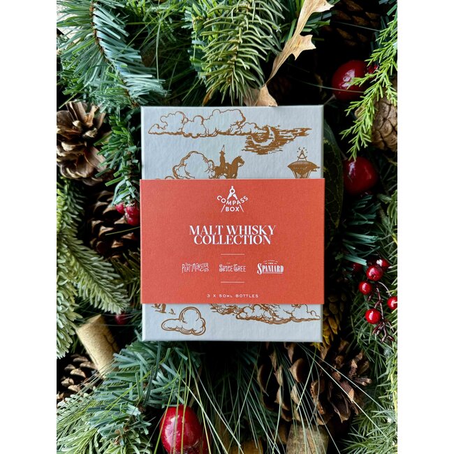 COMPASS BOX SCOTCH GIFT BOX 50ML SET 3PK