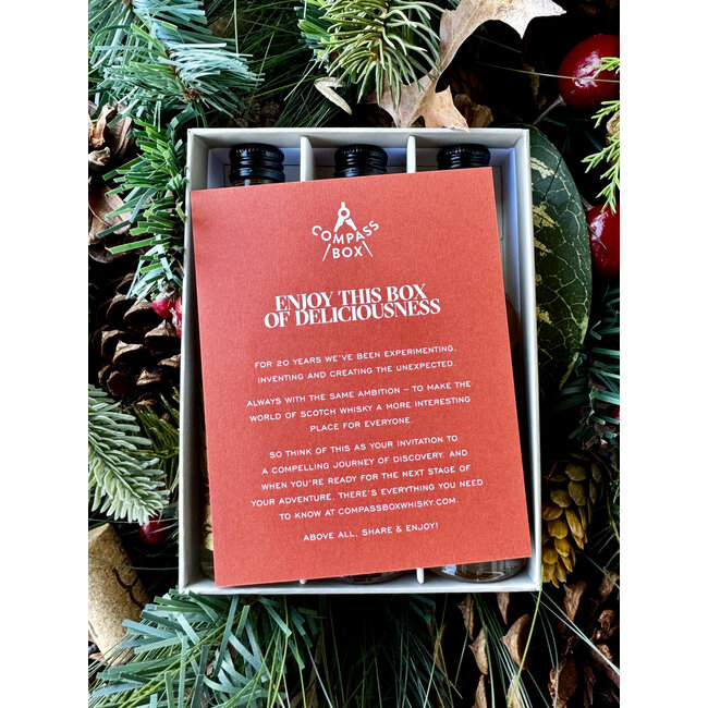 COMPASS BOX SCOTCH GIFT BOX 50ML SET 3PK