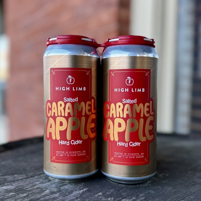 HIGH LIMB SALTED CARAMEL APPLE HARD CIDER 4PK