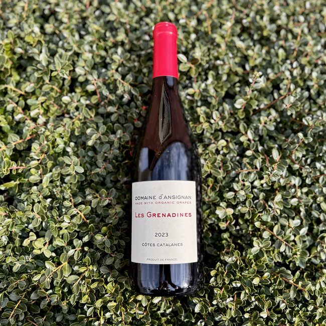 d'ANSIGNAN 'Les GRENADINES' DRY RED BLEND CÔTES CATALANES CHILLABLE 750ML