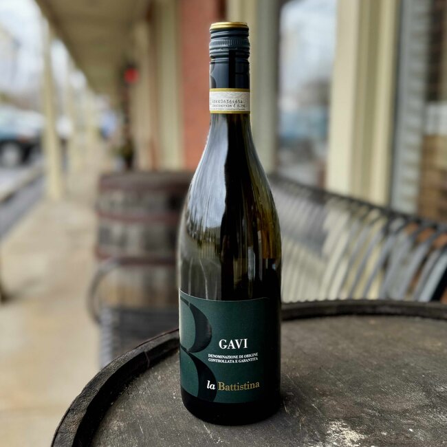 LA BATTISTINA GAVI CORTESE PIEDMONT DRY WHITE 750ML
