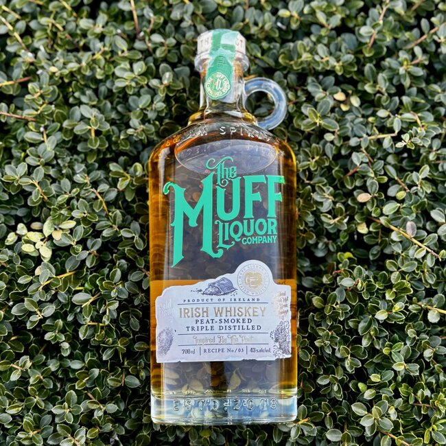 The MUFF LIQUOR IRISH WHISKEY PEAT-SMOKED IRELAND 700ML