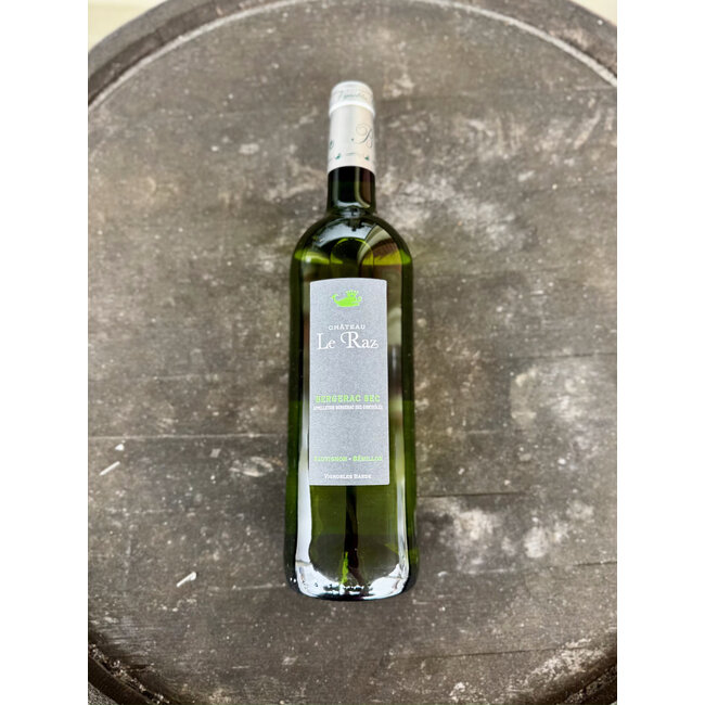 CHÂTEAU Le RAZ BERGERAC SEC SAUVIGNON BLANC/SÉMILLON BLEND DRY WHITE 750ML