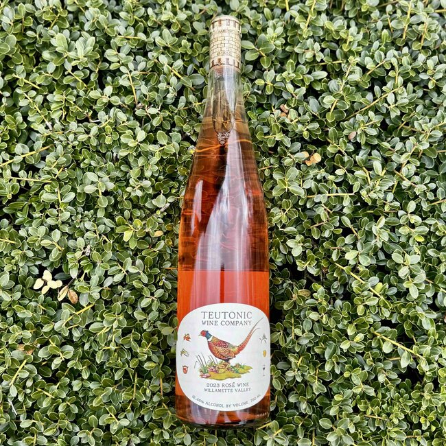 TEUTONIC DRY ROSÉ of PINOT NOIR WILLAMETTE VALLEY ORGANIC 750ML