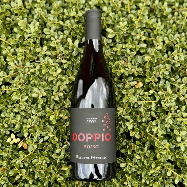 TRE MONTI 'DOPPIO' ROSSO SPARKLING RED BARBERA FRIZZANTE 750ML
