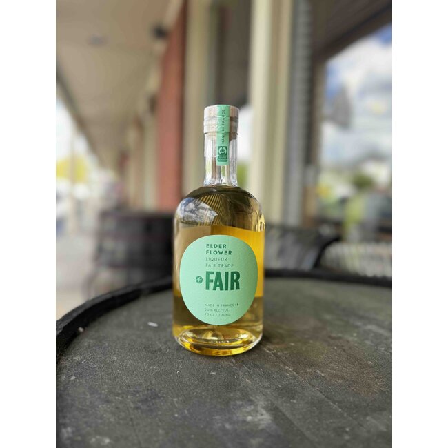 FAIR ELDERFLOWER LIQUEUR FRANCE FAIR TRADE 700ML