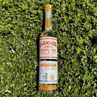 HANSON ORGANIC MANDARIN VODKA SMALL BATCH CALIFORNIA 750ML