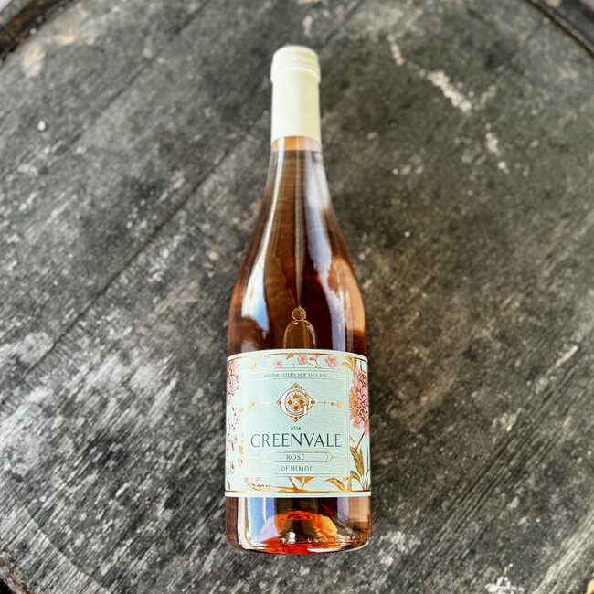 GREENVALE DRY ROSÉ of MERLOT RHODE ISLAND 750ML