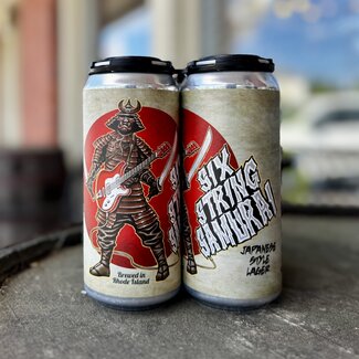 REJECTS BEER CO. SIX STRING SAMURAI JAPANESE LAGER4PK