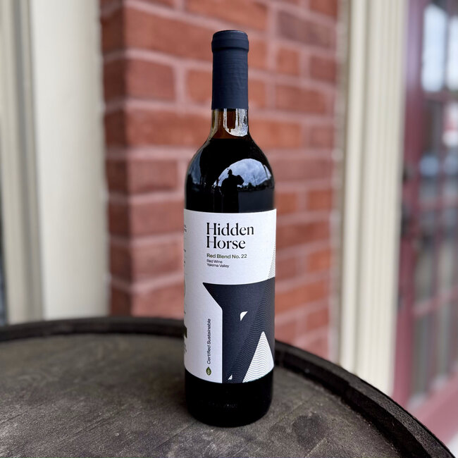 TWO MOUNTAIN 'HIDDEN HORSE' RED BLEND #22 YAKIMA VALLEY 750ML