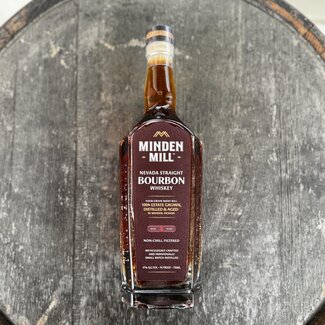 MINDEN MILL STRAIGHT BOURBON WHISKEY 4YR NEVADA ESTATE GROWN 750ML