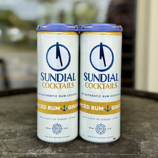 SUNDIALS SPICED RUM & GINGER COCKTAIL 4PK