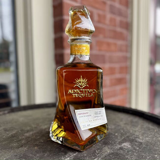 Leticia Hermosillo Ravalero ADICTIVO TEQUILA DOBLE REPOSADO JALISCO NOM 1653 750ML