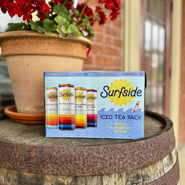 STATESIDE 'SURFSIDE' ICED TEA VODKA VARIETY PACK 8PK