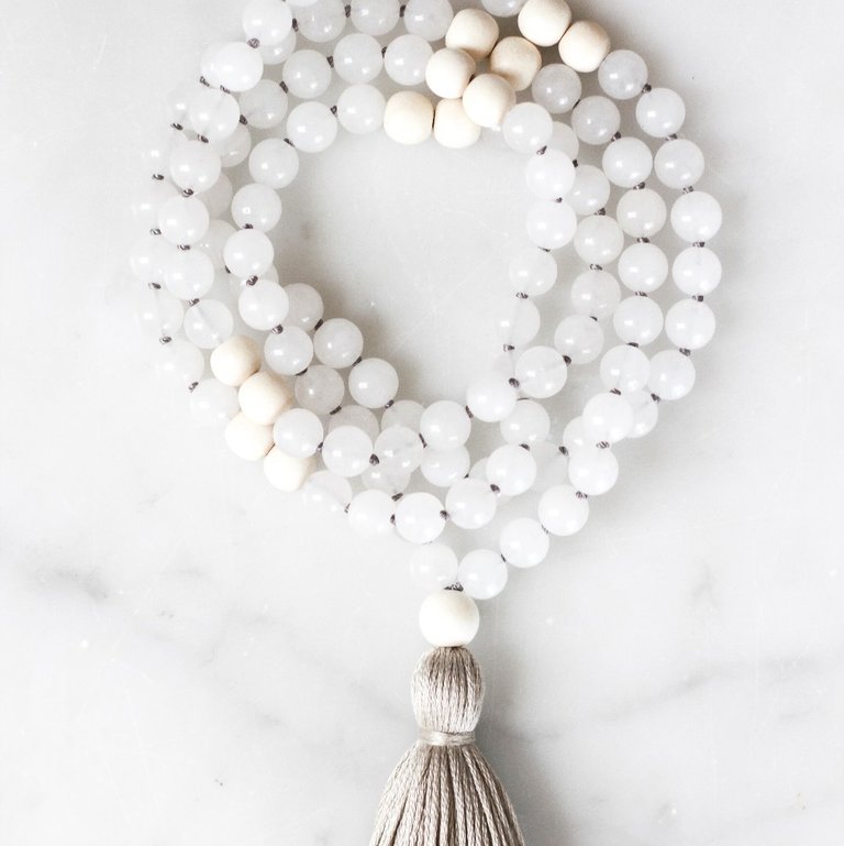the beautiful nomad heal mala necklace