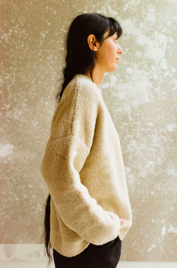 cordera shearling sweater o/s