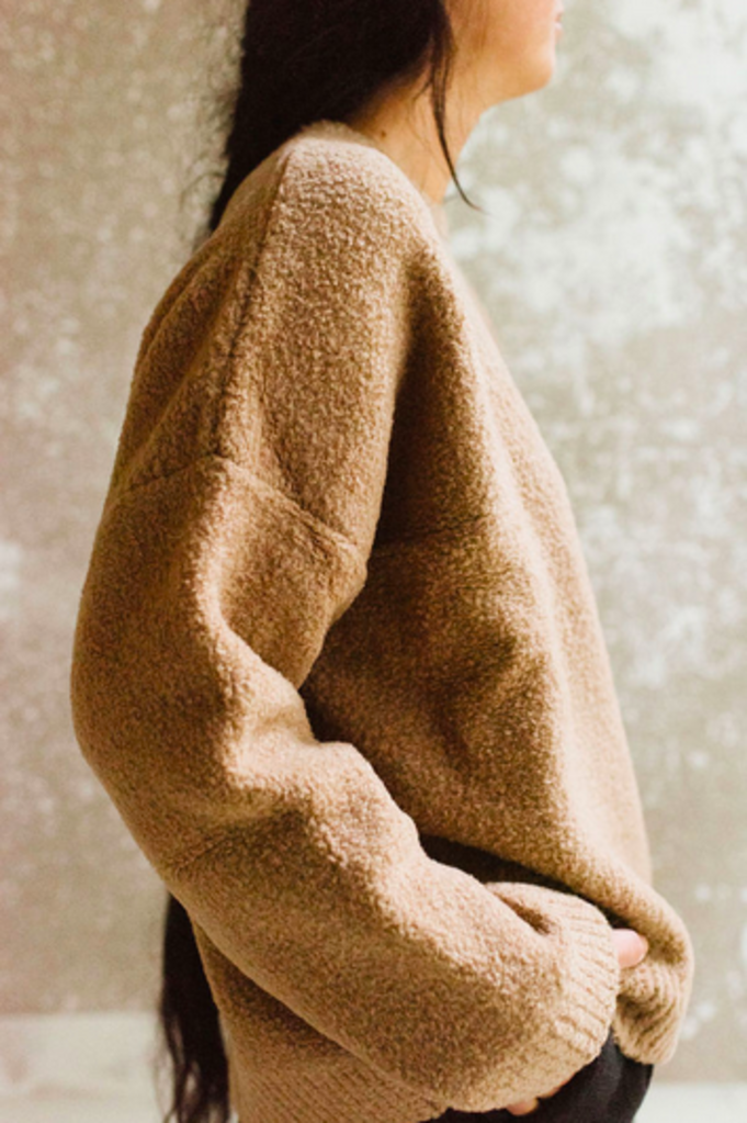 cordera shearling sweater o/s