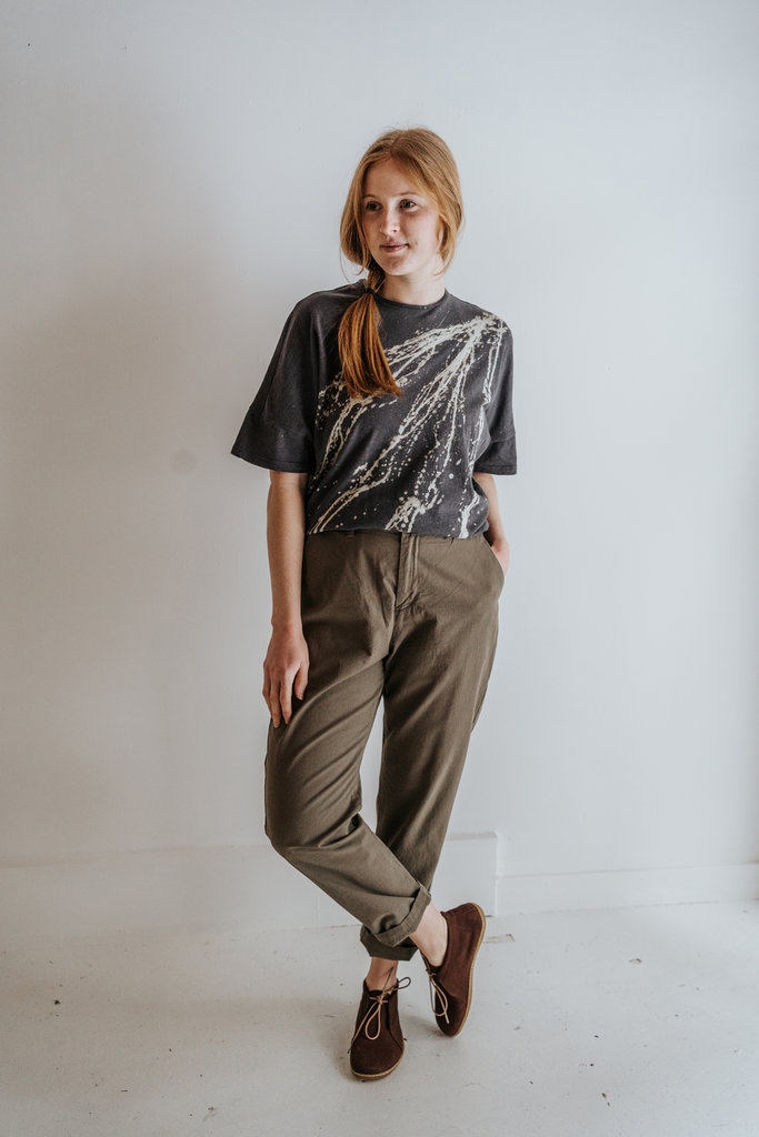 pas de calais 8211 cotton pants army