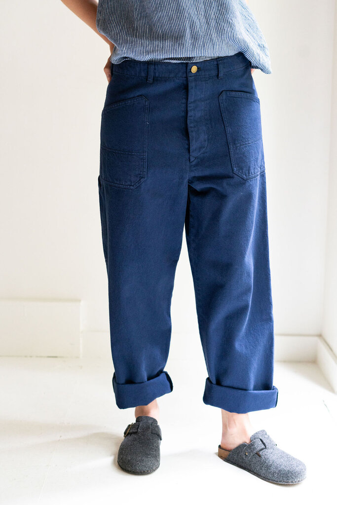 nygardsanna nygardsanna carpenter trousers blue