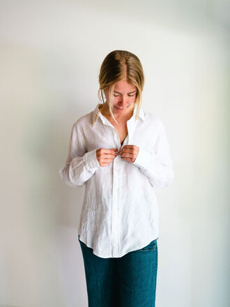 nygardsanna 100% linen shirt